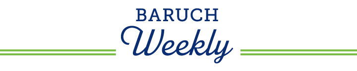 Baruch Weekly e-news header